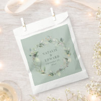 Aquarelle eucalyptus élégante fête de mariage