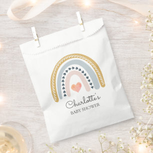 Sachets En Papier Aquarelle Rainbow Baby