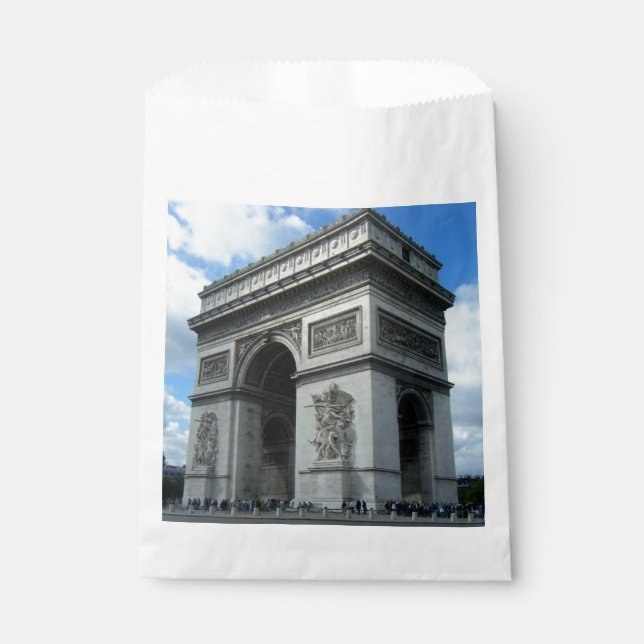 Sachets En Papier Arc de Triomphe Paris France Monument Architecture (Devant)