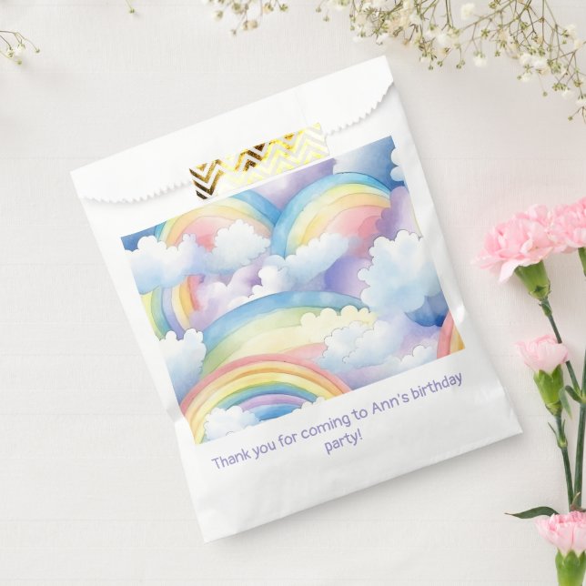Sachets En Papier Arc-en-ciel (Scellé)