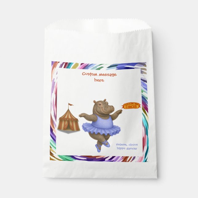 Sachets En Papier Artiste de cirque Helene (Devant)