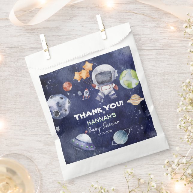 Sachets En Papier Astronaut Espace extra-atmosphérique Baby shower d (Coupé)