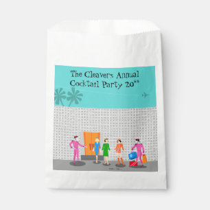 Sachets En Papier Atomique Palm Springs Stewardess Party Favoriser l