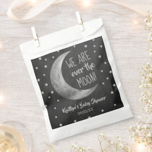 Sachets En Papier Au-Dessus De La Lune BABY SHOWER