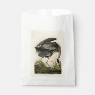 Sachets En Papier Audubon Great Blue Heron Marsh Bird