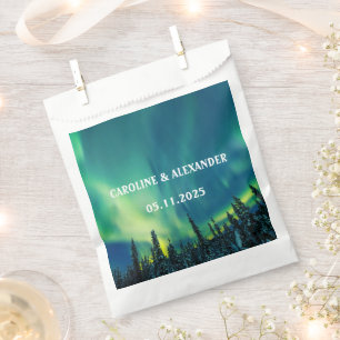 Sachets En Papier aurores boréales Aurora Borealis Mariage de ciel n