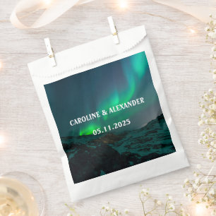 Sachets En Papier aurores boréales Aurora Borealis Mariage de ciel n