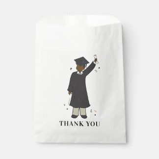 Sachets En Papier Avatar de garçon personnalisé | Enseignement secon