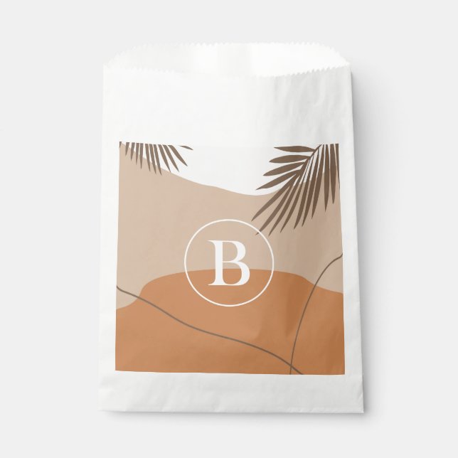Sachets En Papier B - Lettre monographie initiale B Conception abstr (Devant)