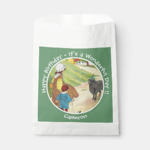 Sachets En Papier Baa, Baa, Black Sheep Anniversaire Collection