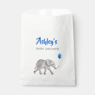 Sachets En Papier Baby Elephant Baby shower Favoriser Sac Treat Sack