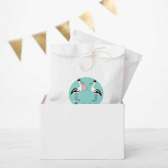 Sachets En Papier Baby & Family Special Delivery Baby Reveal Party (Fête)