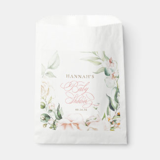 Sachets En Papier Baby in Bloom Florals Baby Shower