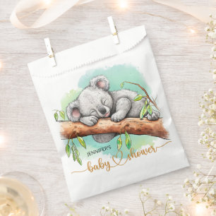 Sachets En Papier Baby shower Baby Koala