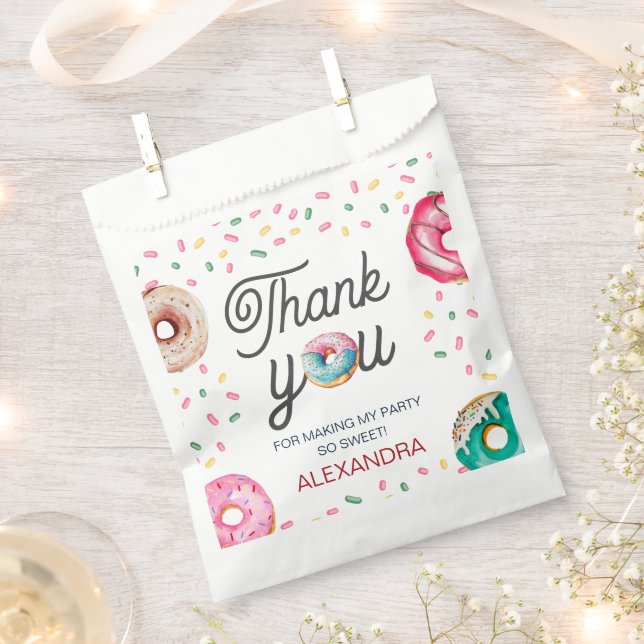 Sachets En Papier Baby shower d'anniversaire Sweet One (Coupé)