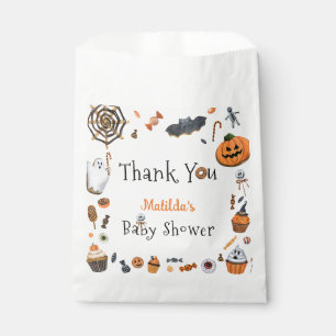 Sachets En Papier Baby shower d'Halloween de Little Boo