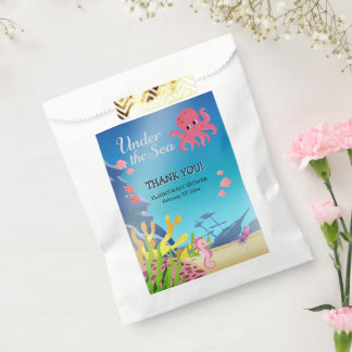 Sachets En Papier Baby Shower Épave sous la mer