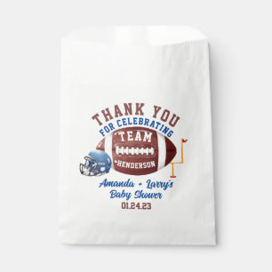 Sachets En Papier Baby-Shower Football