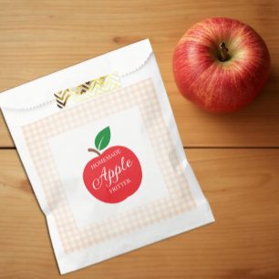 Sachets En Papier Baby Shower Fritter aux Pommes Maison