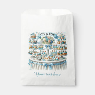 Sachets En Papier Baby shower mignon garçons