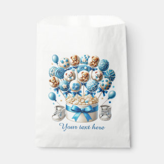 Sachets En Papier Baby shower mignon garçons