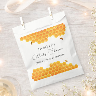 Sachets En Papier Baby shower minimal pour les garçons de bonbons de