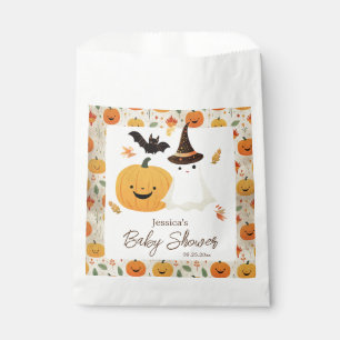 Sachets En Papier Baby shower Motif de Little Boo Halloween