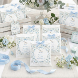Sachets En Papier Baby-Shower Vintage Cheval à Bascule 