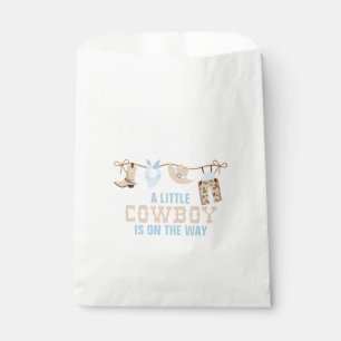 Sachets En Papier Baby Shower Western Cowboy Rodeo