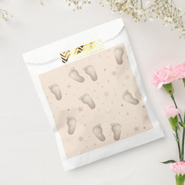 Sachets En Papier Bain de Pieds de Bébé (Scellé)