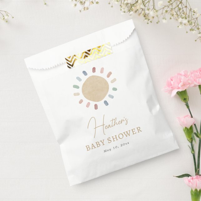Sachets En Papier Bain de soleil pour bébé (Scellé)