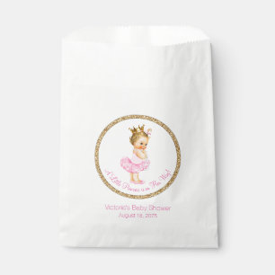 Sachets En Papier Ballerina Princess Pearls Tutu Baby shower
