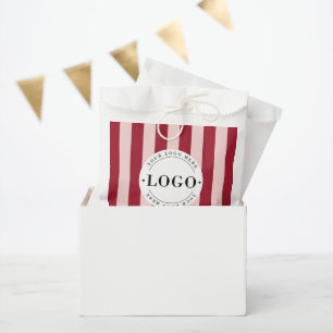 Sachets En Papier Bandes colorées Entreprise Promotion d'entreprise
