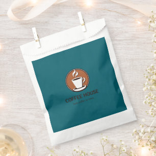 Sachets En Papier Barista de café simple minimaliste