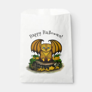 Sachets En Papier Bat d'Halloween mignonne