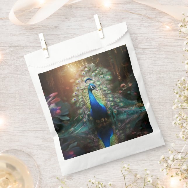 Sachets En Papier Beau Peacock (Coupé)