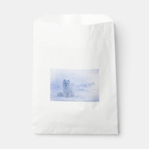 Sachets En Papier Beau renard arctique