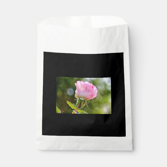 Sachets En Papier Beautiful rose (Devant)