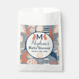 Sachets En Papier Bébé à bord Nautique bébé garçon douche