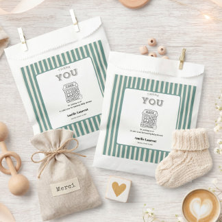 Sachets En Papier Bébé Café Est Infusé Baby Shower Moderne