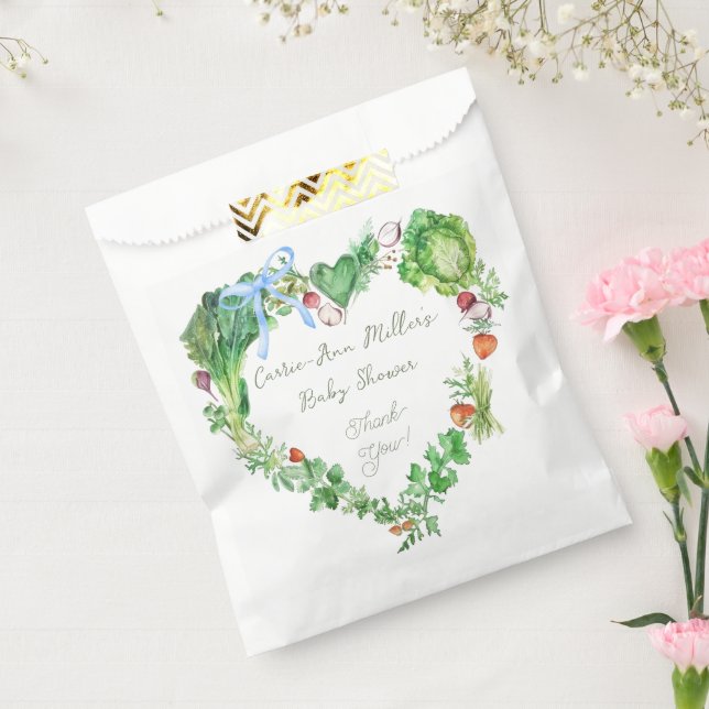 Sachets En Papier Bébé Cultivé Localement Sur Le Chemin Baby shower (Scellé)