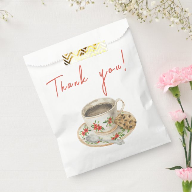 Sachets En Papier Bébé prépare du café Merci (Scellé)