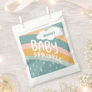 Sachets En Papier BÉBÉ SPRINKLE Cute Nuds Rainbow Rain CUSTOM
