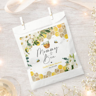 Sachets En Papier Bee Baby shower Maman À Être Un Décor Neutre Po