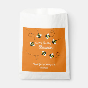 Sachets En Papier Bee Day Cute Kid's Birthday