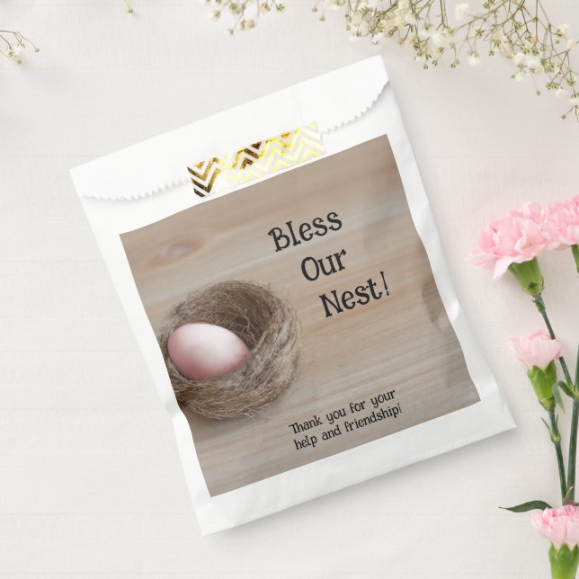 Sachets En Papier Bénis Notre Nid, Fête De Nichage (Scellé)