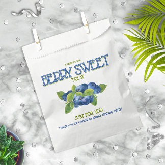Sachets En Papier Berry Sweet Blueberry fête d'anniversaire