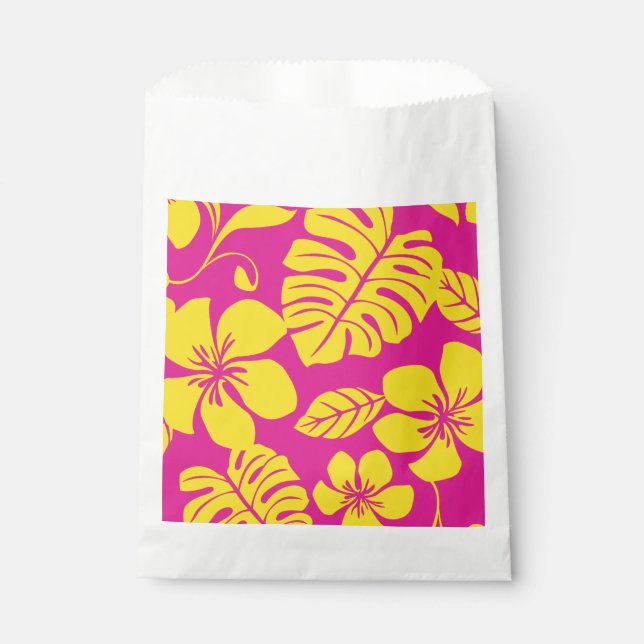 SACHETS EN PAPIER BIKINI ROSE (ROSE/JAUNE) (Devant)