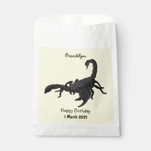 Sachets En Papier Black hungry scorpion