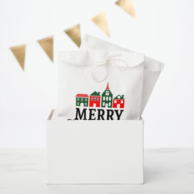 Sachets en papier blanc (Fête)